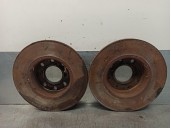 Recambio de disco freno delantero para opel kadett e referencia OEM IAM 1515002 