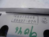 Recambio de pantalla multifuncion para mitsubishi carisma berlina 5 (da0) 1.9 di-d cat referencia OEM IAM MR975046 66407070 