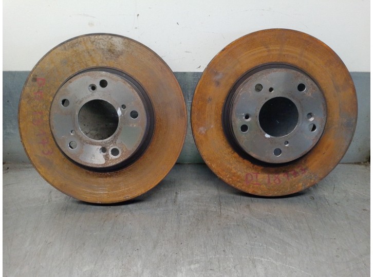 Recambio de disco freno delantero para honda civic berlina (fn) 1.8 vtec cat referencia OEM IAM 45251SMGG10  