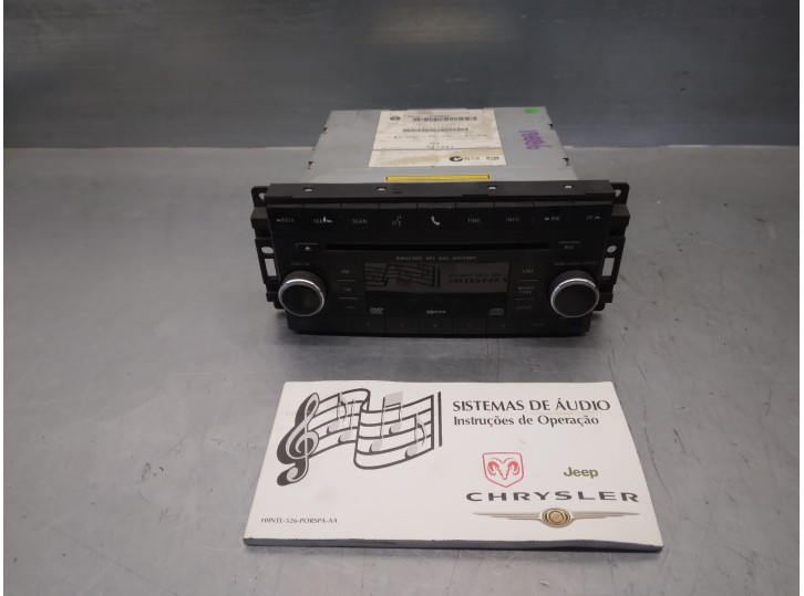 Replacement audio system / CD radio for Chrysler Grand Voyager LX OEM IAM reference 05064954AC 