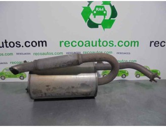 Recambio de tubo escape trasero para chevrolet matiz 1.0 cat referencia OEM IAM CESTA 6B