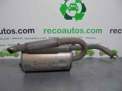 Recambio de tubo escape trasero para chevrolet matiz 1.0 cat referencia OEM IAM CESTA 6B