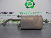 Recambio de tubo escape trasero para chevrolet matiz 1.0 cat referencia OEM IAM CESTA 6B