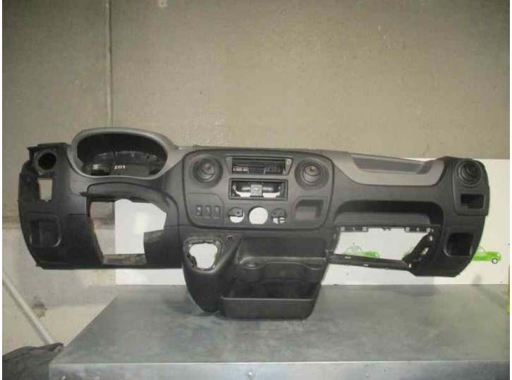 Recambio de salpicadero para renault master kasten 2.3 diesel dci fap cat referencia OEM IAM 681000035R NEGRO Y GRIS 