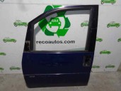 Replacement front left door for Peugeot 806 2.1 Turbodiesel CAT OEM IAM reference 9002L4 BLUE 5 DOORS