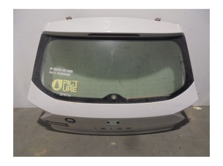 Recambio de porton trasero para seat ibiza (kj1) reference referencia OEM IAM BLANCO 5 PUERTAS