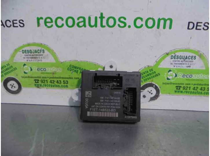Recambio de centralita cierre para ford c-max (ceu) 1.0 ecoboost cat referencia OEM IAM F1ET14B533BD  