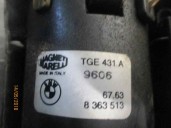Recambio de motor limpia delantero para bmw serie 3 compacto (e36) 1.6 cat referencia OEM IAM 8363513 TGE431A9606 MAGNETI MARELL