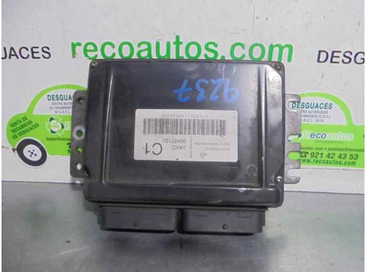 Recambio de centralita motor uce para daewoo tacuma 1.6 cat referencia OEM IAM 96487150  