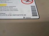 Recambio de parasol izquierdo para cadillac srx v6 elegance referencia OEM IAM 15006351 10379015 