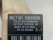 Recambio de cinturon seguridad trasero derecho para volvo xc70 ii (136) d4 awd referencia OEM IAM 39833530 