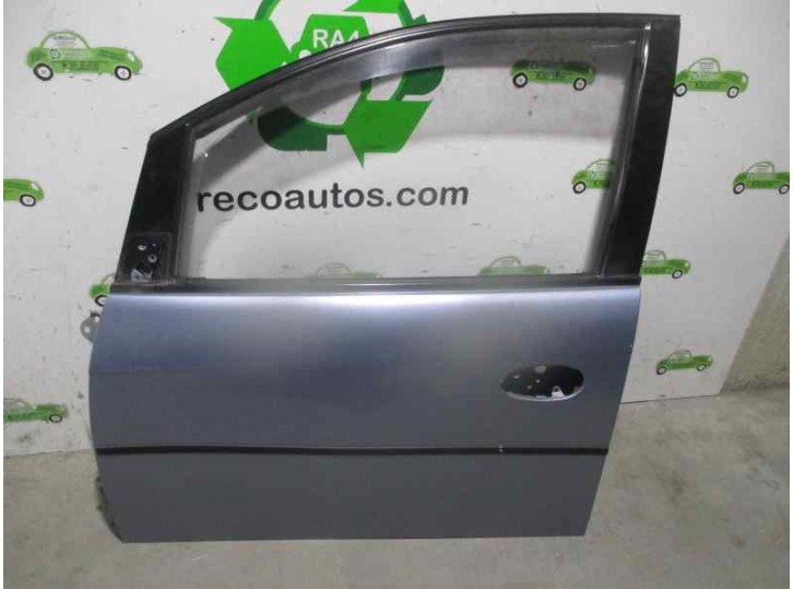 Replacement front left door for daewoo tacuma 1.6 cat OEM IAM reference A96593234 LIGHT BLUE 5 DOORS