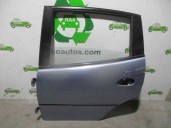 Replacement rear left door for Daewoo Tacuma 1.6 CAT OEM IAM reference 96386725 BLUE 5 DOORS