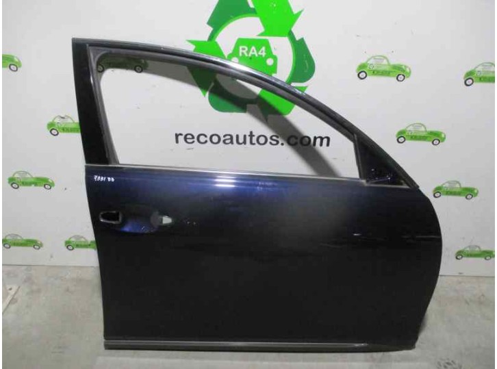 Replacement front right door for Lexus GS (GS/US/WS19) 3.0 V6 24V cat OEM IAM reference 6700130840 DARK BLUE 4 DOORS