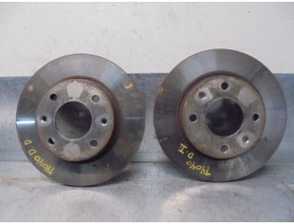 Recambio de disco freno delantero para citroën saxo 1.4 referencia OEM IAM   