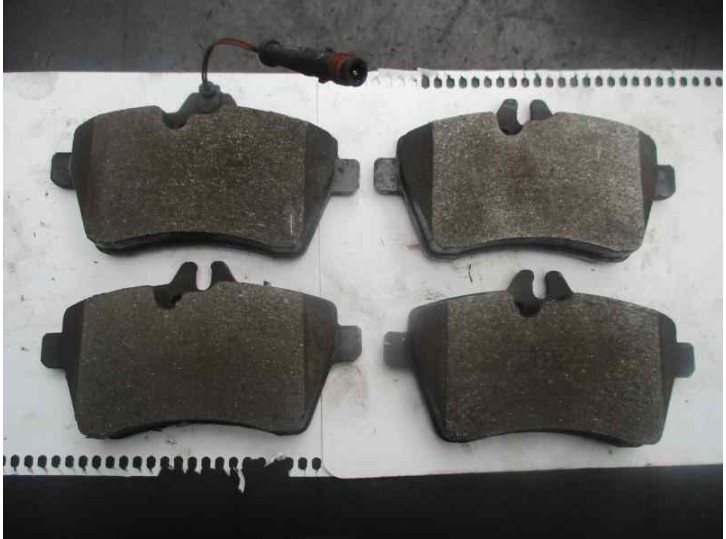 Recambio de pastillas de freno para mercedes-benz clase a (w169) 2.0 cdi cat referencia OEM IAM   