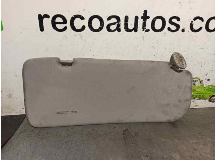 Recambio de parasol izquierdo para hyundai terracan (hp) 2.9 crdi cat referencia OEM IAM 85225H1351QS 