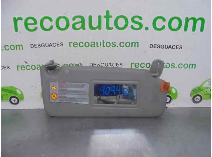Recambio de parasol derecho para renault clio ii fase ii (b/cb0) 1.2 referencia OEM IAM   