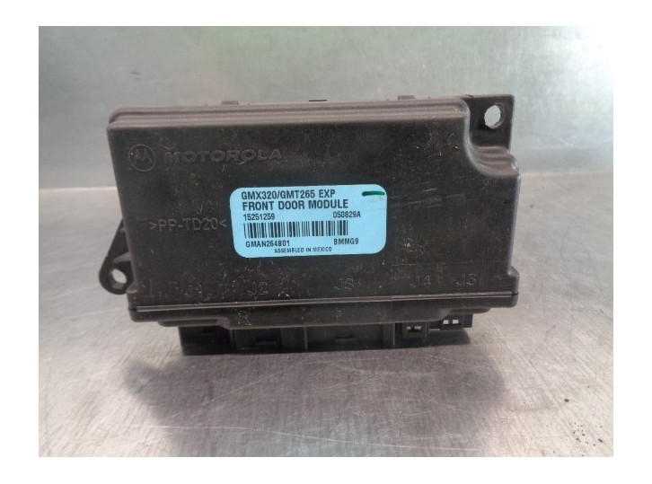 Recambio de centralita cierre para cadillac srx v6 elegance referencia OEM IAM 15251259 050829A 