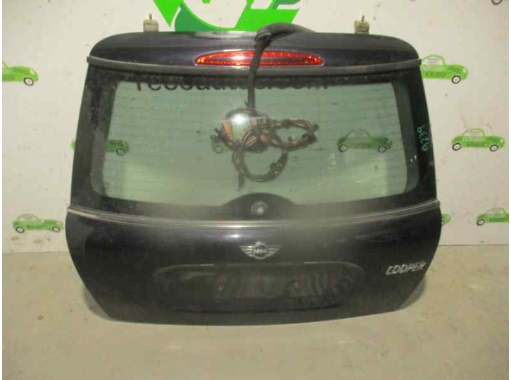 Recambio de porton trasero para mini cooper (rc31) (2004-...) manual 1.6 85 referencia OEM IAM 41002752015 AZUL OSCURO 3 PUERTAS