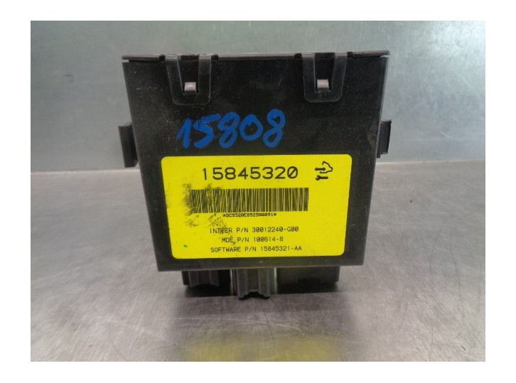 Recambio de modulo electronico para cadillac srx v6 elegance referencia OEM IAM 15845320 15845321AA 