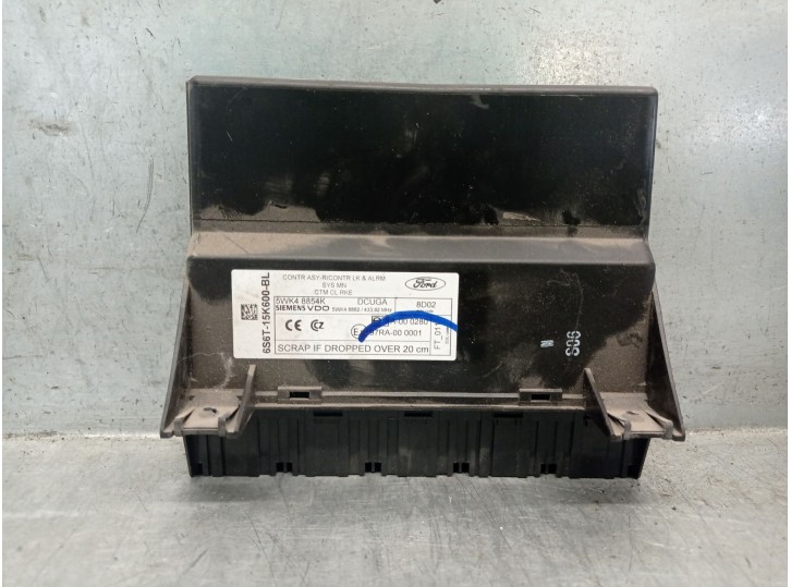 Recambio de centralita cierre para ford fiesta v (jh_, jd_) 1.4 tdci referencia OEM IAM 5WK48854K  6S6T15K600BL