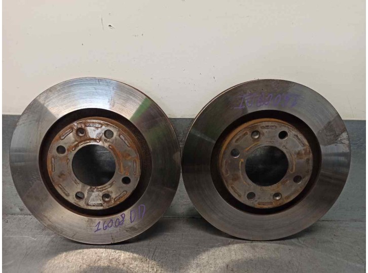 Recambio de disco freno delantero para peugeot 306 berlina 3/4/5 puertas (s2) boulebard referencia OEM IAM   