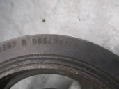 Recambio de polea cigueñal para peugeot partner kombi 1.6 16v hdi referencia OEM IAM 9654961080  