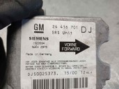 Recambio de centralita airbag para opel vectra b berlina 2.0 dti referencia OEM IAM 24416701DJ 5WK42975 SIEMENS