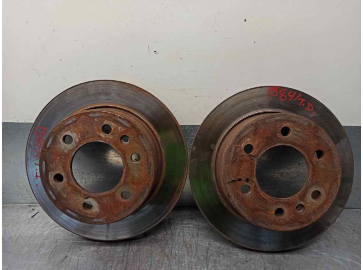 Recambio de disco freno trasero para mercedes-benz sprinter ii caja abierta, doble cab cdi cat referencia OEM IAM   