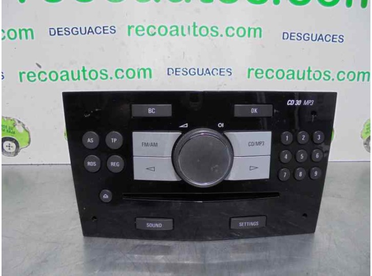 Recambio de sistema audio / radio cd para opel astra h caravan 1.7 16v cdti referencia OEM IAM 13289935 497316088 
