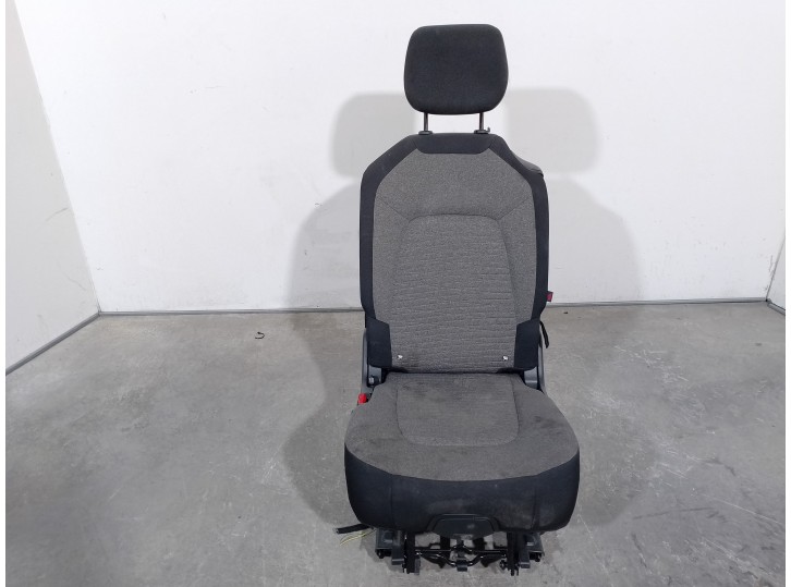 Recambio de asientos trasero izquierdo para citroën c4 picasso seduction referencia OEM IAM 4825960 TELA NEGRA Y GRIS SEGUNDA FI