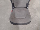 Recambio de asientos trasero izquierdo para citroën c4 picasso seduction referencia OEM IAM 4825960 TELA NEGRA Y GRIS SEGUNDA FI