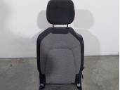 Recambio de asientos trasero izquierdo para citroën c4 picasso seduction referencia OEM IAM 4825960 TELA NEGRA Y GRIS SEGUNDA FI