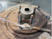 Recambio de mangueta trasera derecha para opel vectra b berlina 2.0 dti referencia OEM IAM 1604002  