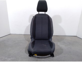 Recambio de asiento delantero derecho para peugeot 208 (p2) 1.2 puretech referencia OEM IAM 4664469 TELA NEGRA 5 PUERTAS