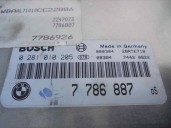 Recambio de centralita motor uce para bmw serie 3 berlina (e46) 320d referencia OEM IAM 7786887 0281010205 BOSCH