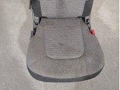 Recambio de asiento trasero medio para citroën c4 picasso seduction referencia OEM IAM 4825981 TELA NEGRA Y GRIS SEGUNDA FILA - 