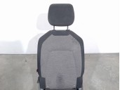 Recambio de asiento trasero medio para citroën c4 picasso seduction referencia OEM IAM 4825981 TELA NEGRA Y GRIS SEGUNDA FILA - 