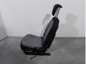 Recambio de asientos trasero derecho para citroën c4 picasso seduction referencia OEM IAM 4826022 TELA NEGRA Y GRIS SEGUNDA FILA
