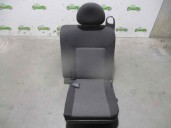 Recambio de asientos trasero izquierdo para opel meriva enjoy referencia OEM IAM TELA NEGRA Y GRIS 5 PUERTAS