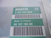 Replacement engine ECU for Citroën Xantia saloon 1.8 cat (LFZ / XU7JP) OEM IAM reference 9619719680 0261200666 BOSC