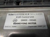 Recambio de centralita motor uce para ssangyong korando 2.9 turbodiesel cat referencia OEM IAM 2880005040  