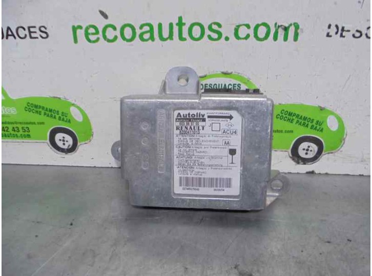 Recambio de centralita airbag para renault scenic ii 1.9 dci diesel referencia OEM IAM 8200411013 603989700 AUTOLIV