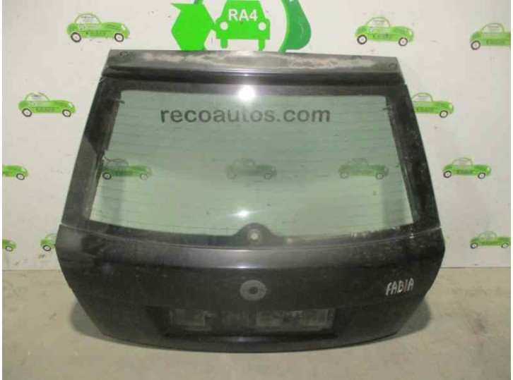 Recambio de porton trasero para skoda fabia (6y2/6y3) 1.9 sdi cat (asy) referencia OEM IAM NEGRO 5 PUERTAS