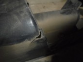 Recambio de refuerzo paragolpes trasero para dacia duster ambiance 4x2 referencia OEM IAM DE PLASTICO 