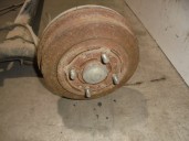 Recambio de puente trasero para mg serie 200 (rf) 2.0 turbodiesel referencia OEM IAM TAMBOR 4 AGUJEROS BURRA 13