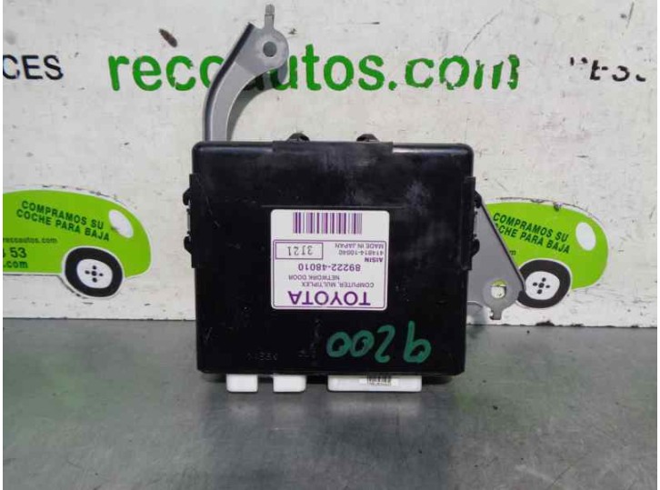 Recambio de modulo electronico para lexus rx 300(mcu35) 3.0 v6 cat referencia OEM IAM 8922248010 41481410040 