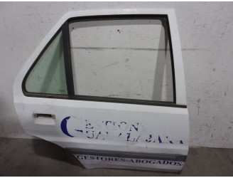 Recambio de puerta trasera derecha para peugeot 106 (s2) 1.5 diesel cat (tud5 / vjy) referencia OEM IAM 900897 BLANCA ROTULADA 5