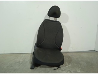 Recambio de asiento delantero derecho para nissan micra (k12e) 1.2 cat referencia OEM IAM 4345719 TELA NEGRA 5 PUERTAS